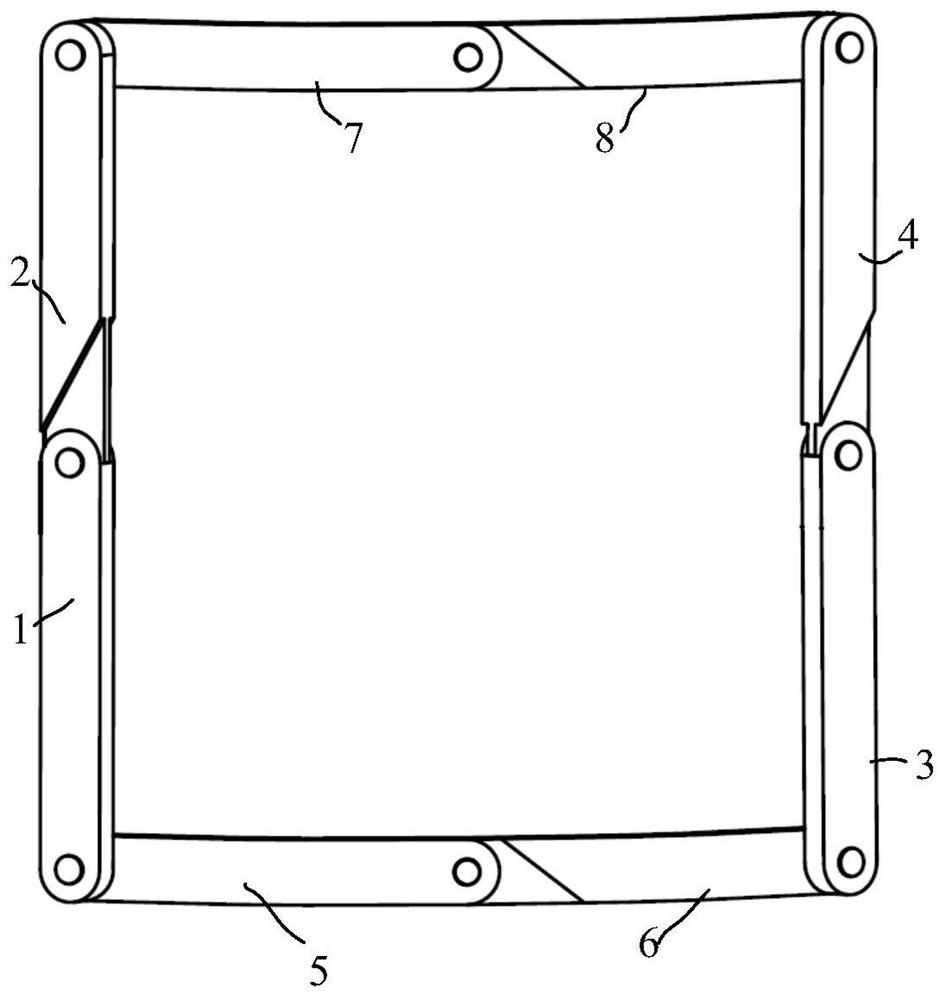 Use method of cylindrical surface mechanism