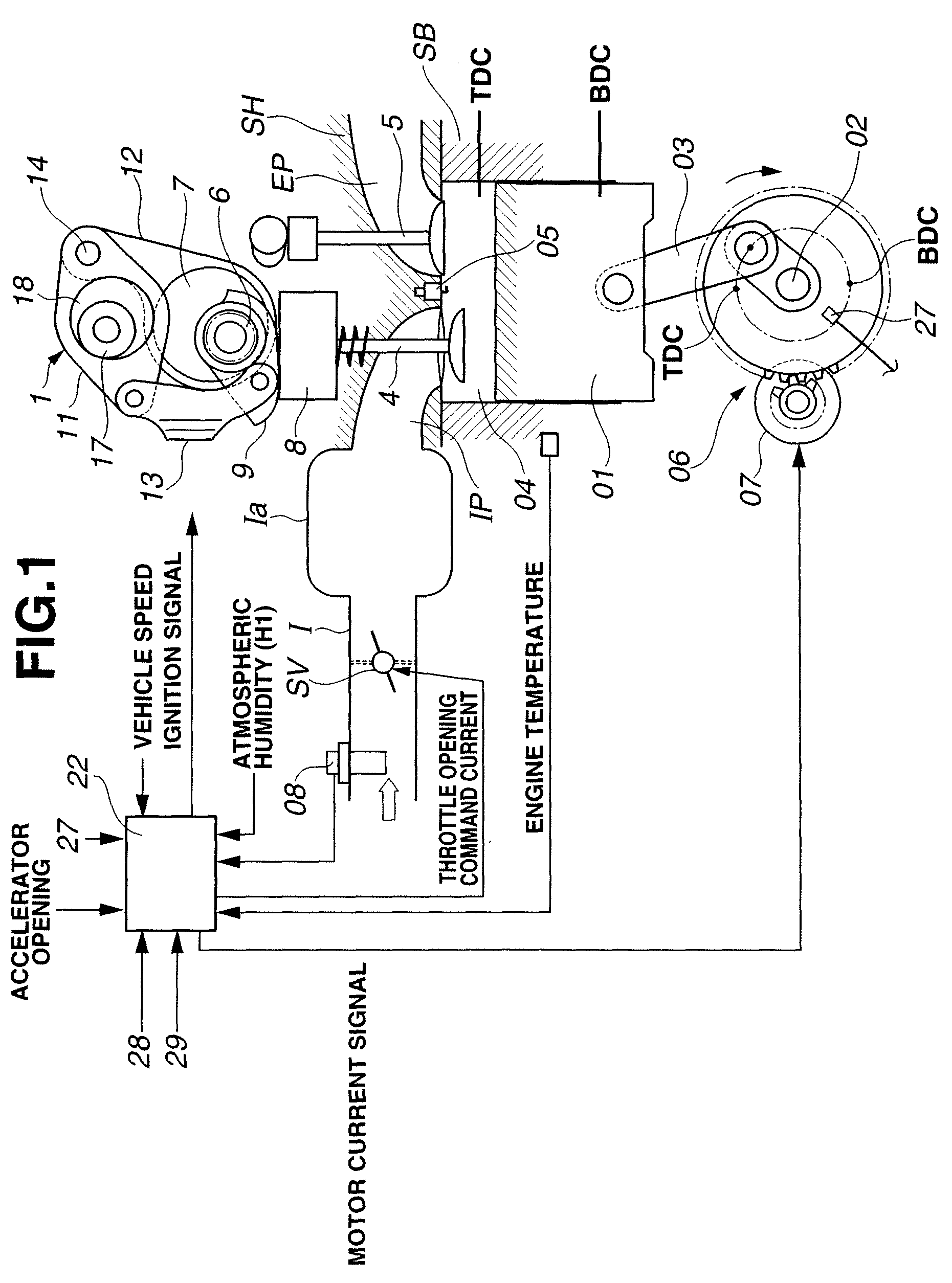 Variable valve actuating apparatus for internal combustion engine