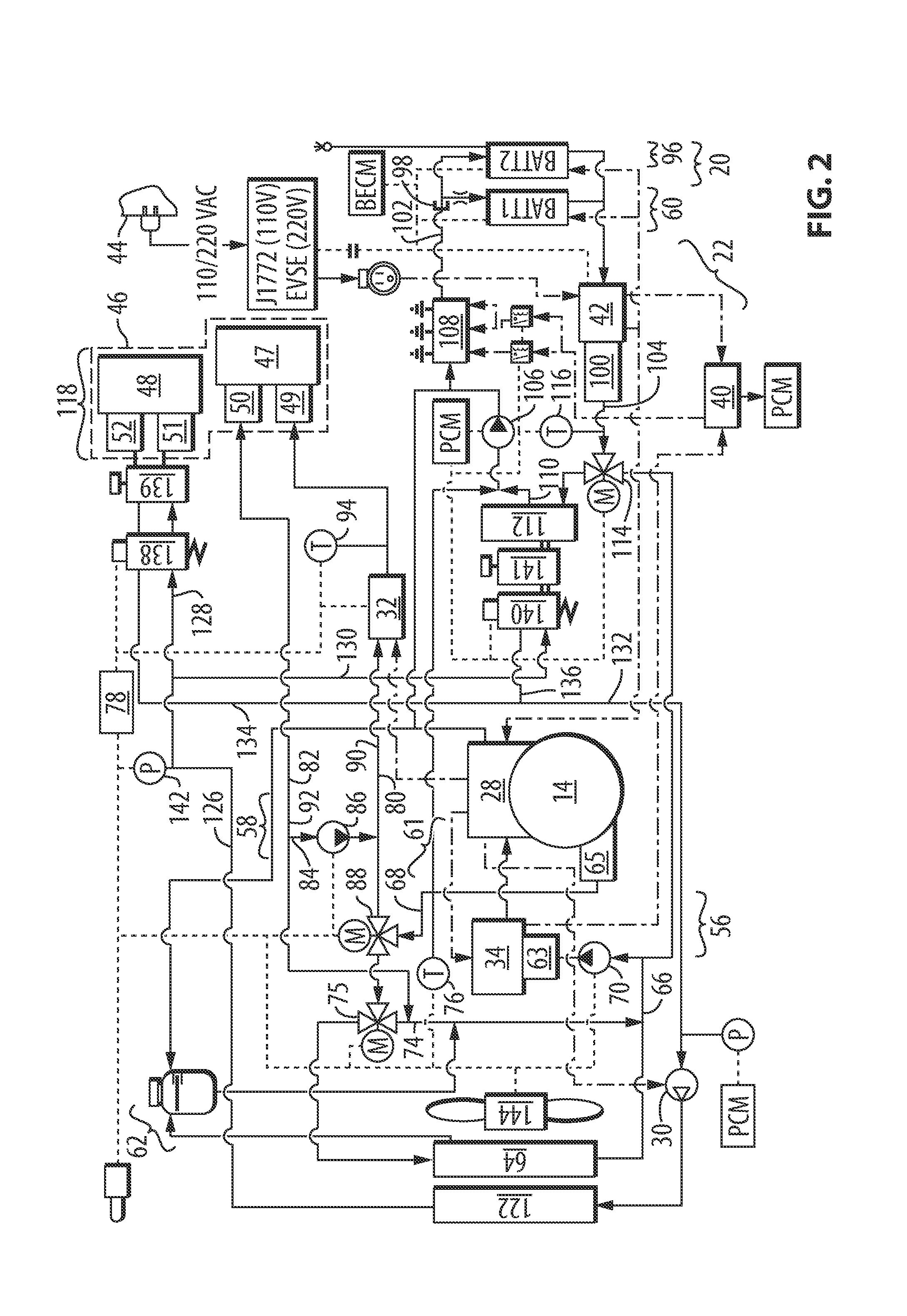 Thermal management system for battery electric vehicle