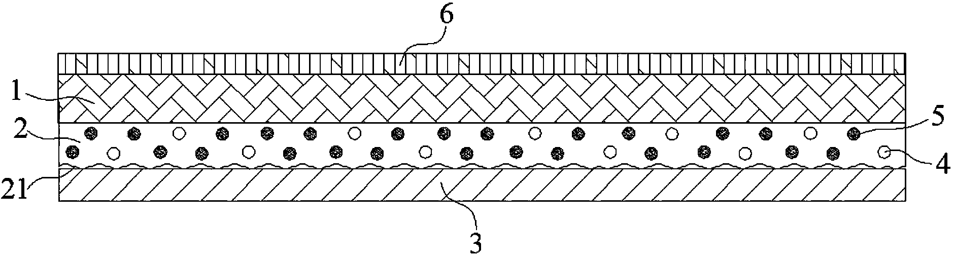 Film for anti-glare glass