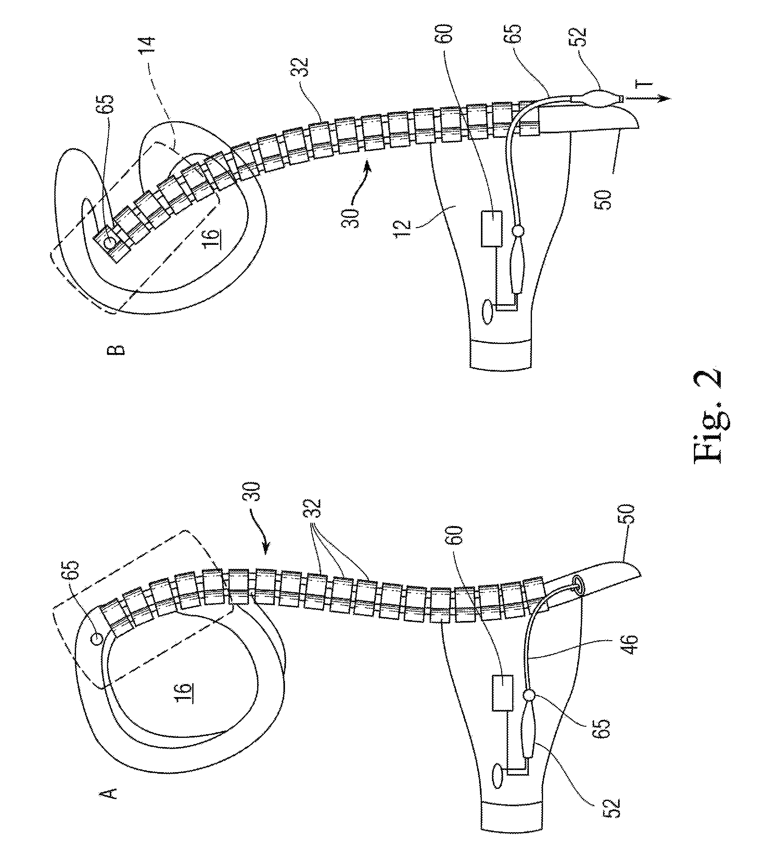 Active spinal support system