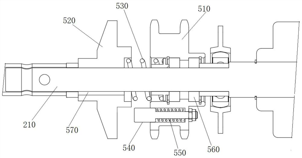 Egg collector clutch device