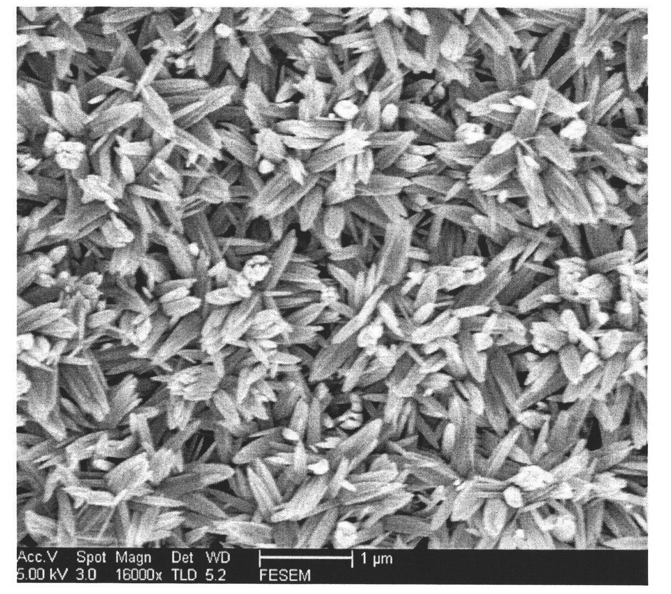 Zinc oxide micro/nano composite structure array film and preparation method thereof