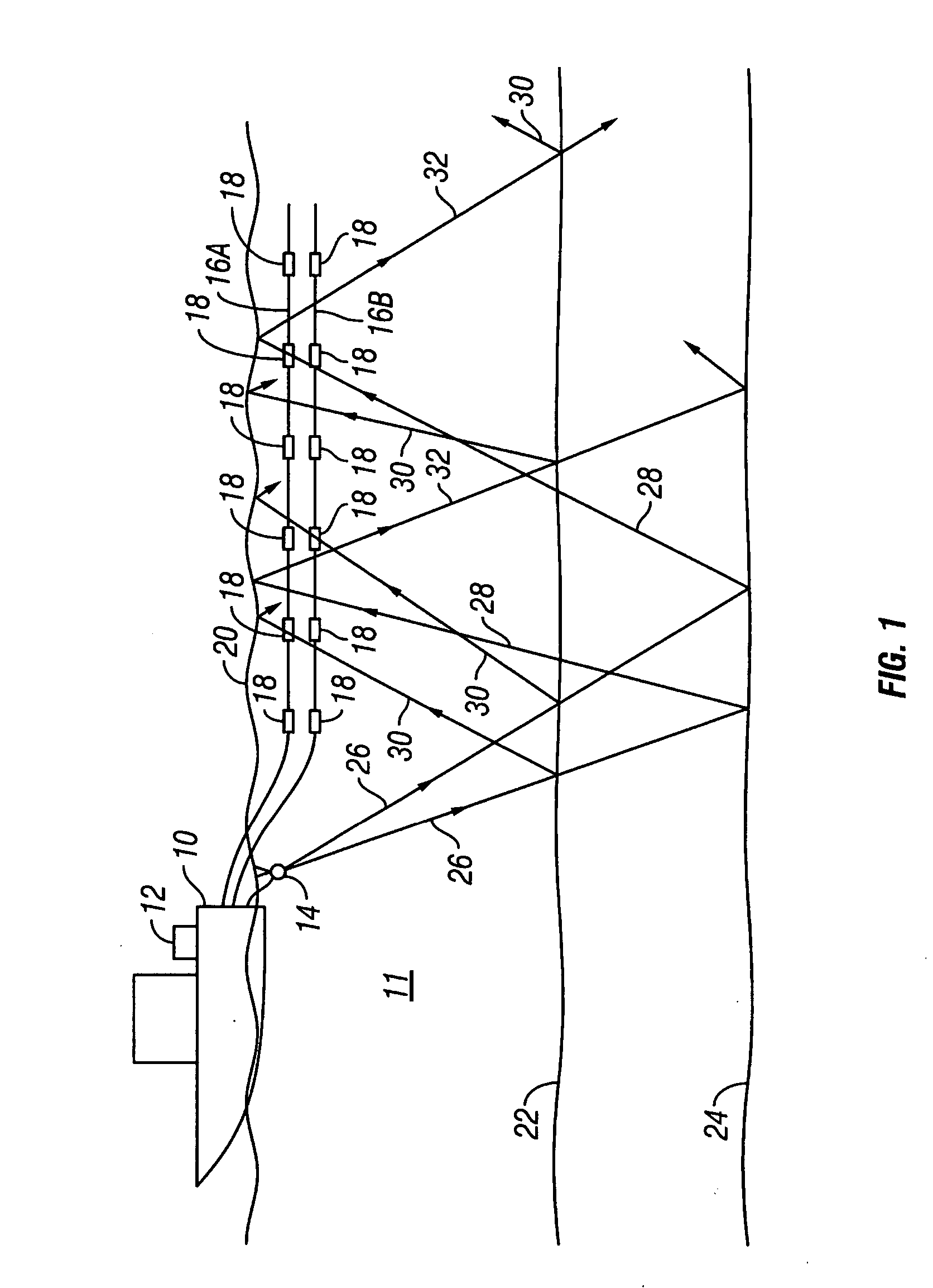 Method for deghosting and water layer multiple reflection attenuation in marine seismic data