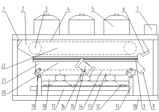 Vibratory air dense media fluidized bed dry method sorting machine