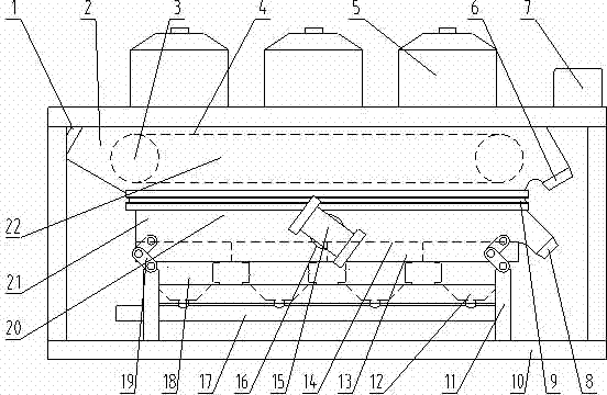 Vibratory air dense media fluidized bed dry method sorting machine