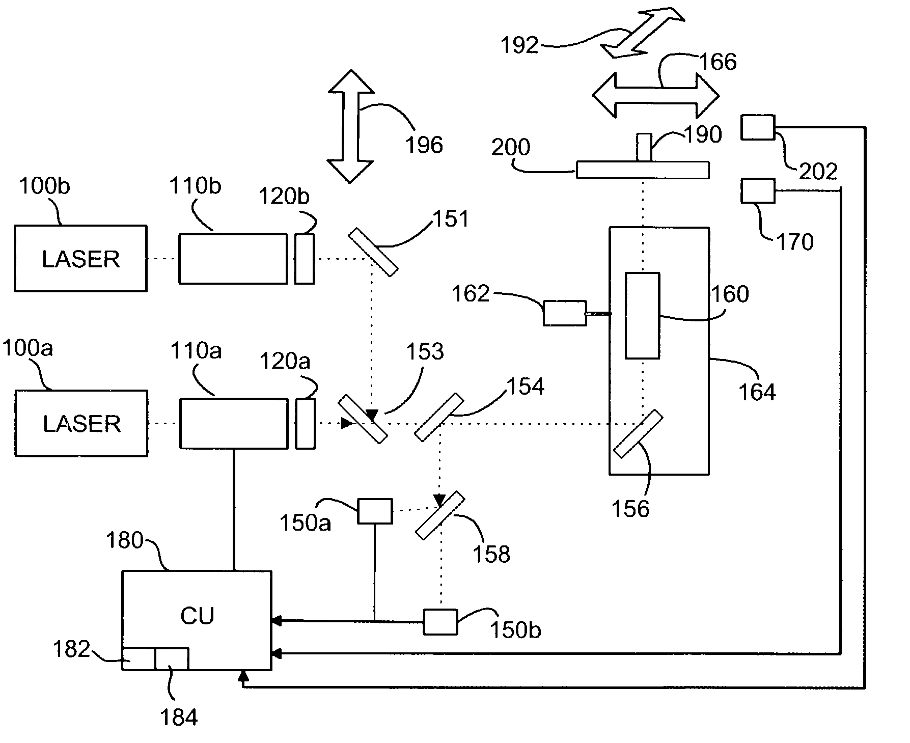 Method for improved focus control in molecular array scanning by using a symmetrical filter to determine in-focus-distance