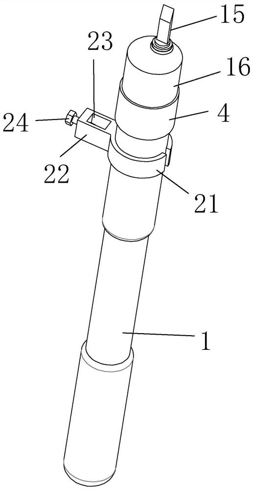 A kind of artistic sculpture carving knife with multiple knives in one