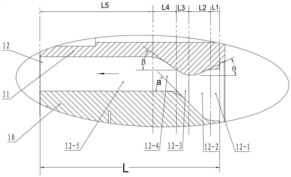 A mold for cross-standard production of high-density large-diameter polyethylene pipes