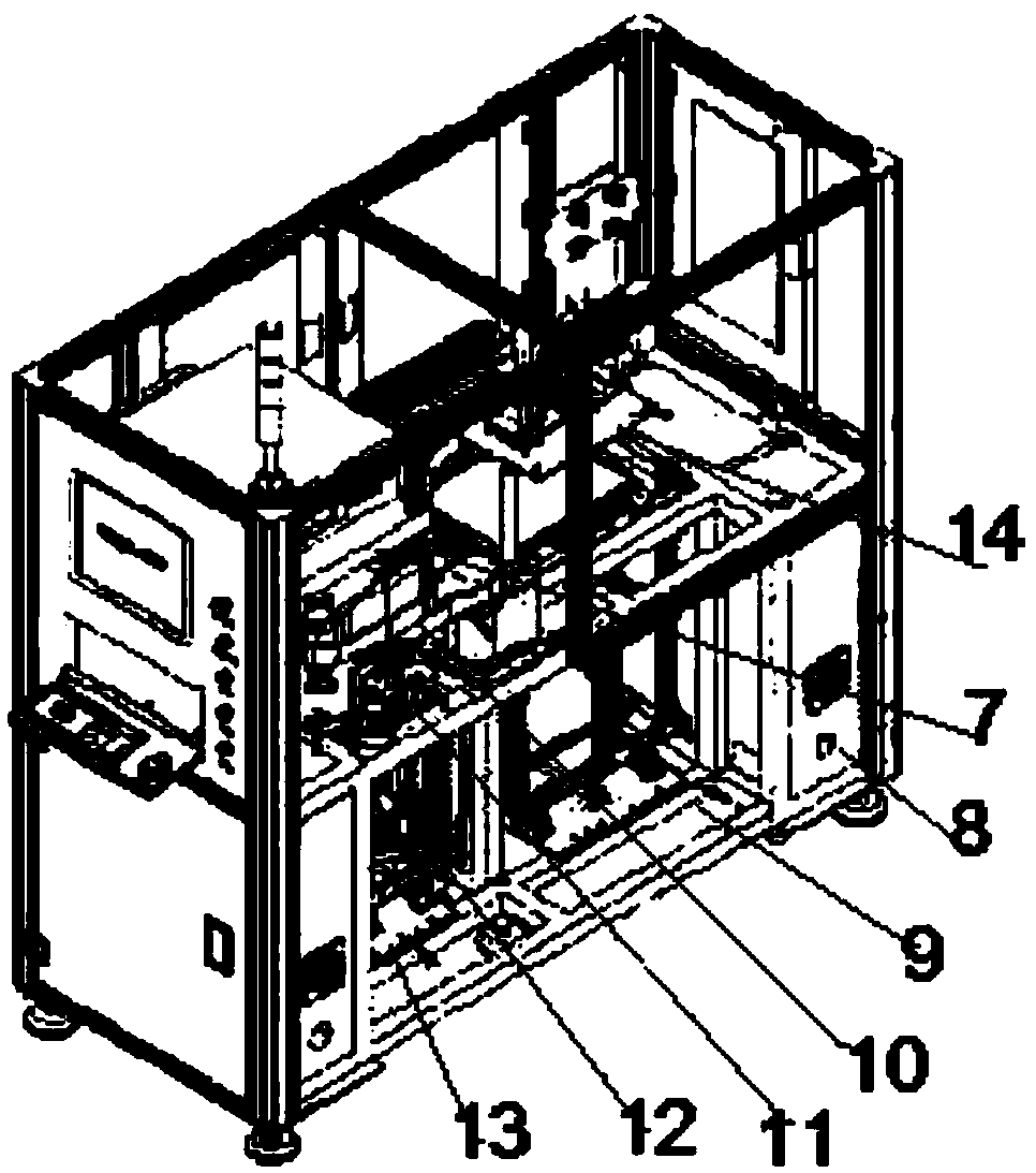 Automatic PCB punching and feeding equipment capable of stably running