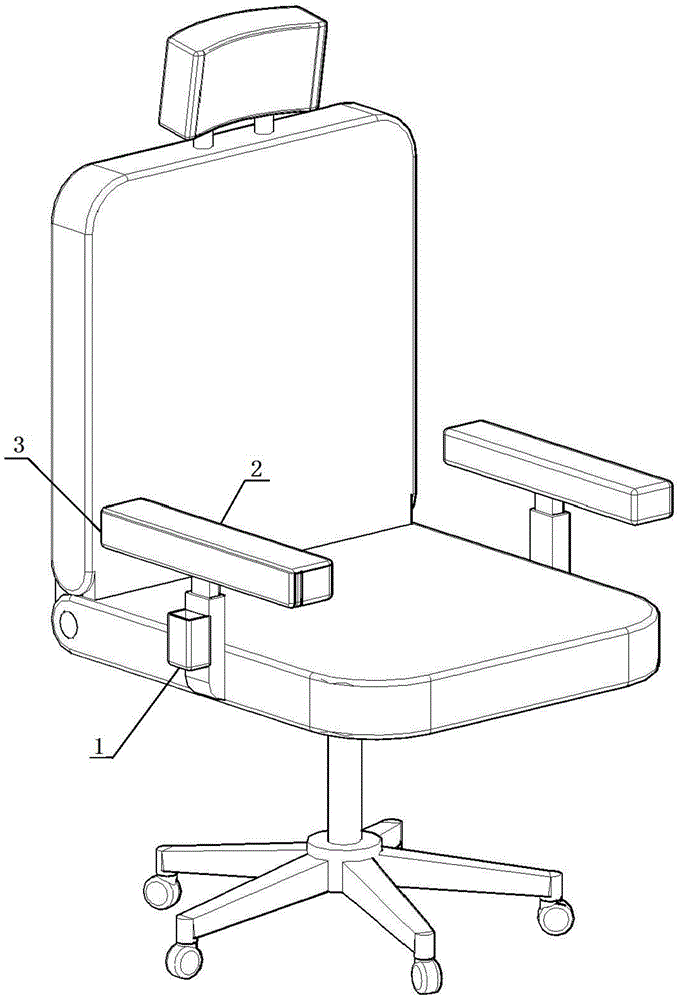 Computer operation chair