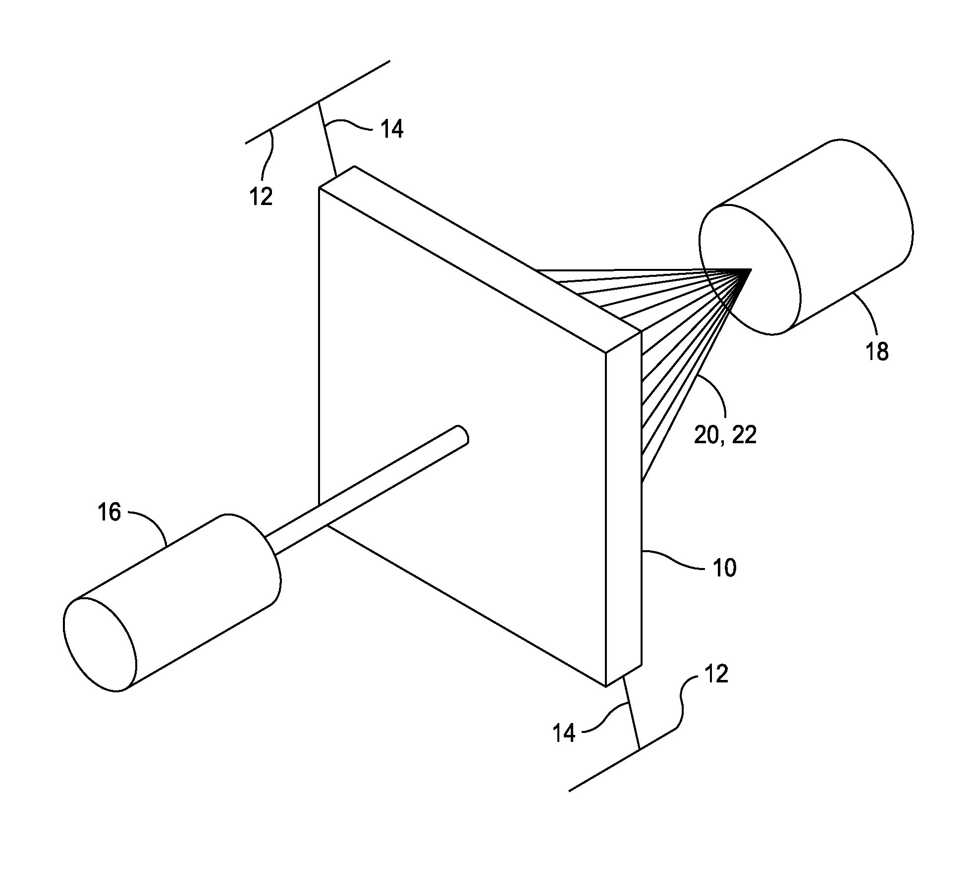 Method for measuring shear wavespeed in an isotropic plate