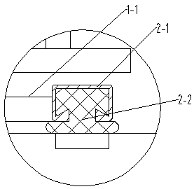 Segment grabbing-lifting detecting device for vacuum suction cup