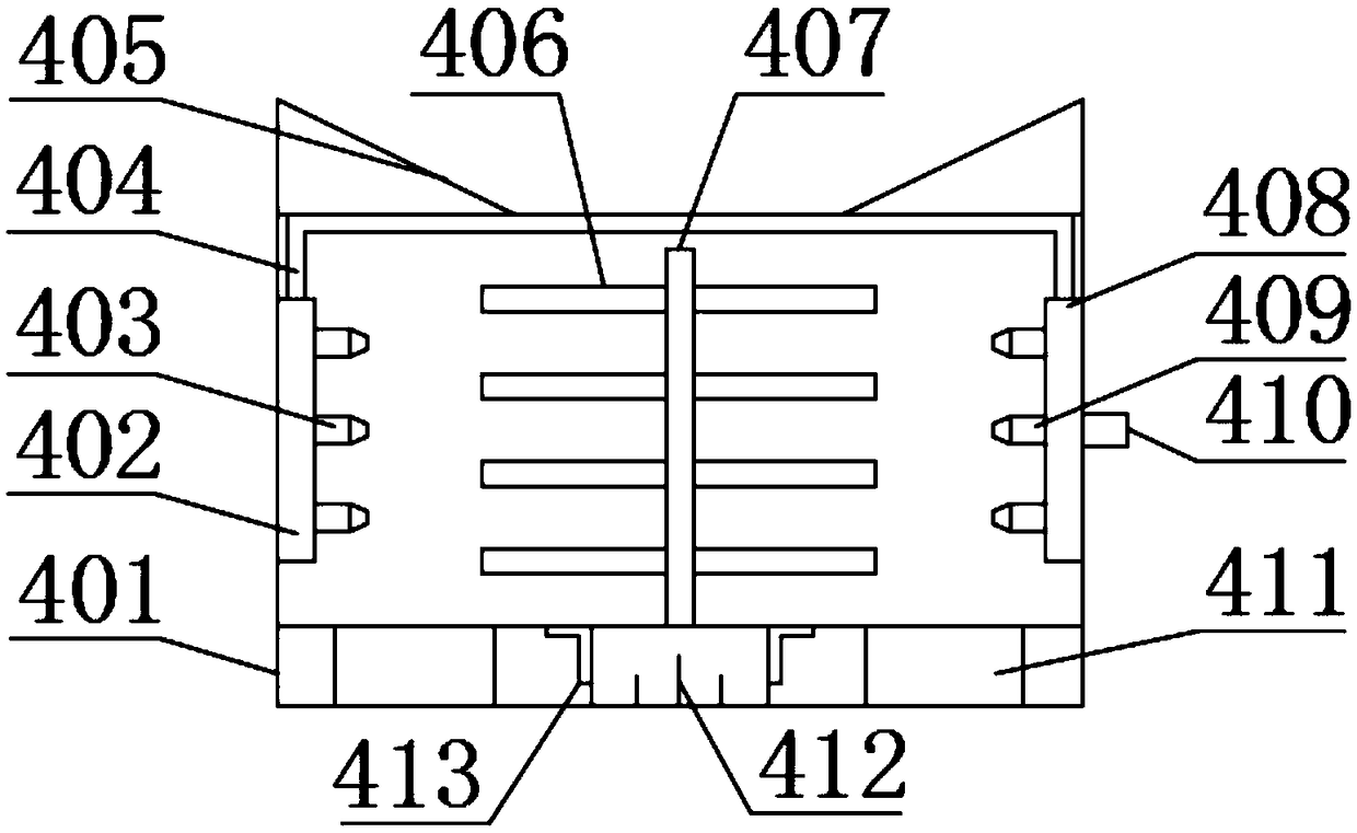 Medical waste treatment device with good crushing effects