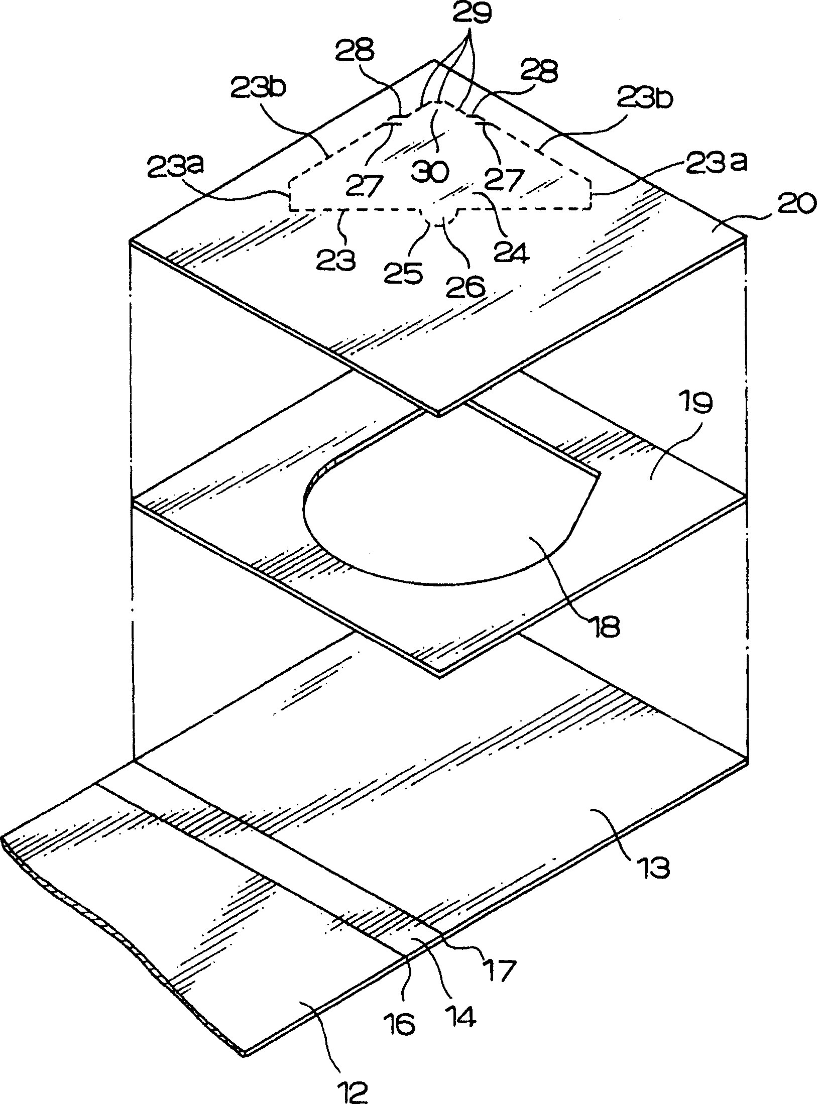 Book-type CD placing box