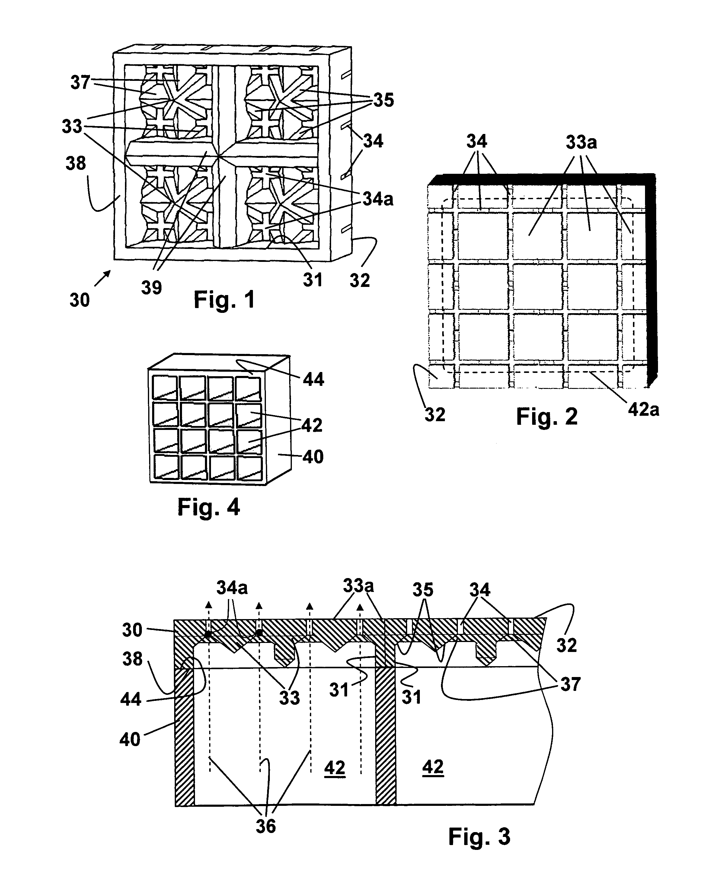 Open cavity extrusion dies