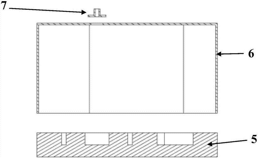 Titanium alloy cylinder lock type folding system hot isostatic pressure forming method