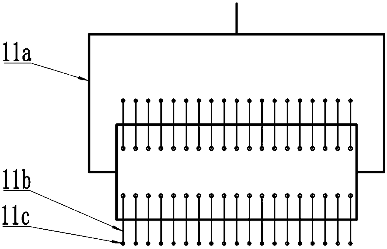 Method for realizing water, fertilizer and gas integration and carrying out greenhouse underground drip irrigation