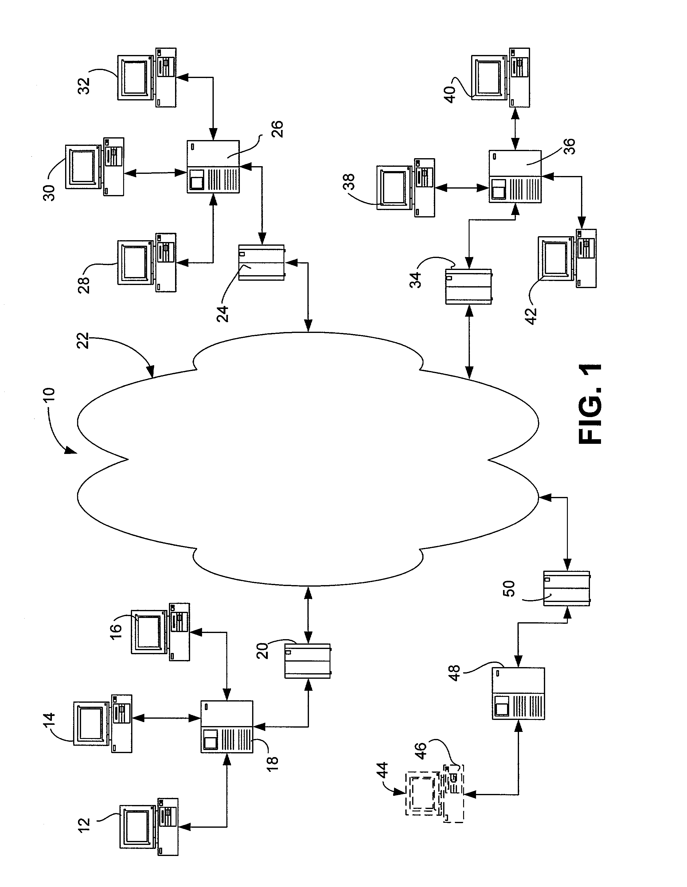 Method for providing address change notification in an electronic message forwarding system