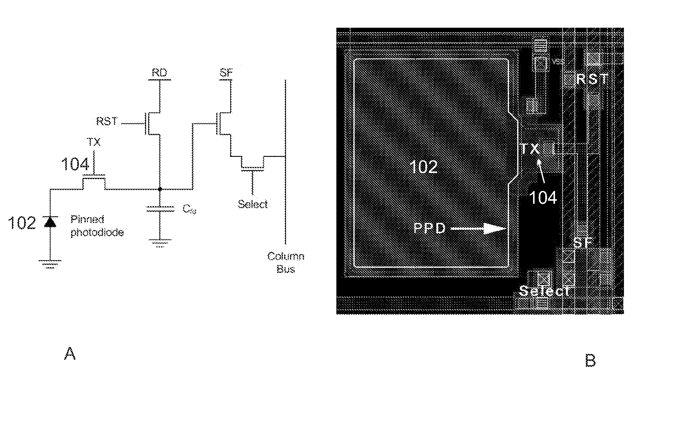 Fluorine Passivation in CMOS Image Sensors