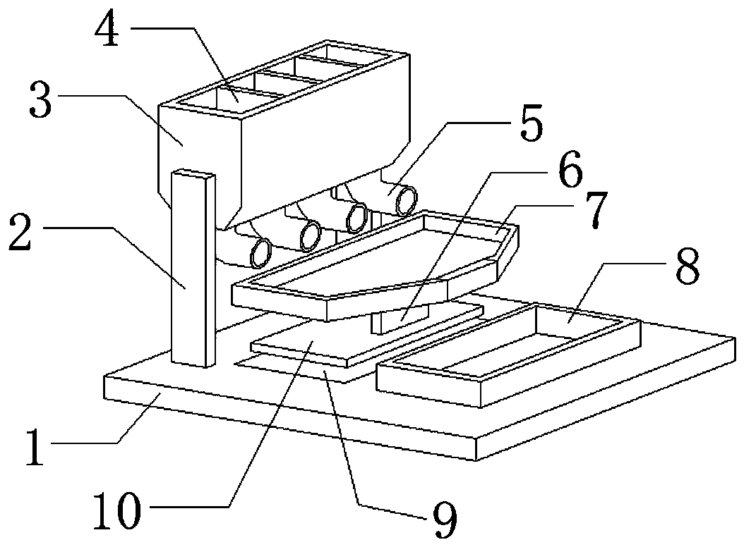 Ingredient weighing device for glutinous rice wine production