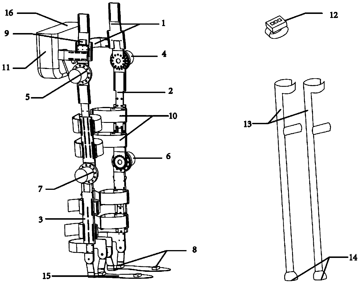 Walking trigger control method of rehabilitation device based on foot pressure sensor