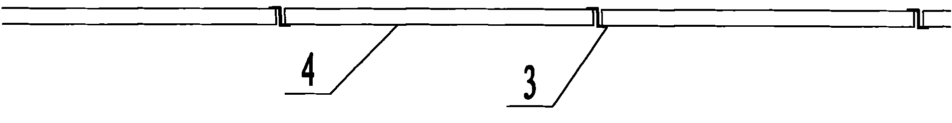 Solar cell string and solar cell component for ground power generation and solar cell plate thereof