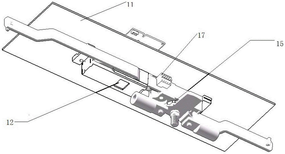 Intelligent door lock control system and control method based on mobile Internet communication technology