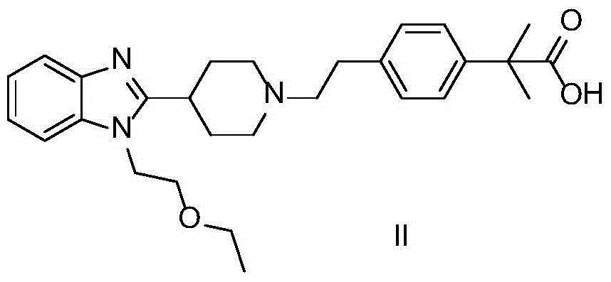 Preparation method of bilastine oxide impurity