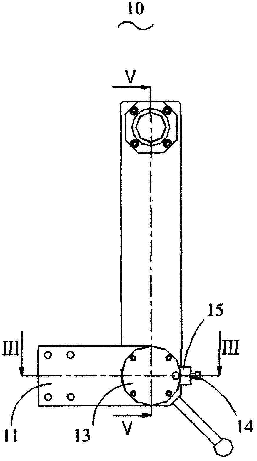 Single-crystal furnace crystal bar positioning device and single-crystal furnace using same