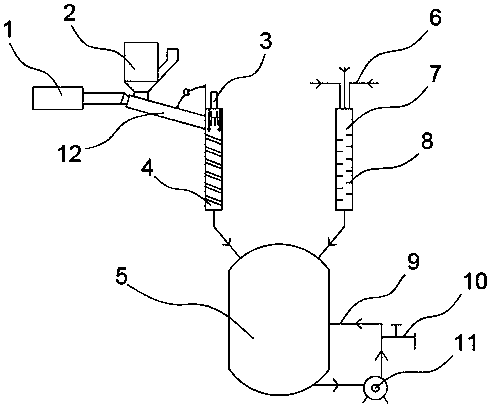 Antibacterial and anti-mildew aqueous shell powder and nano-silver coating and production device thereof