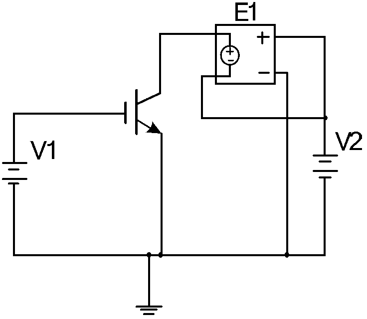 Simulated measurement method of current characteristics of insulated gate bipolar transistor