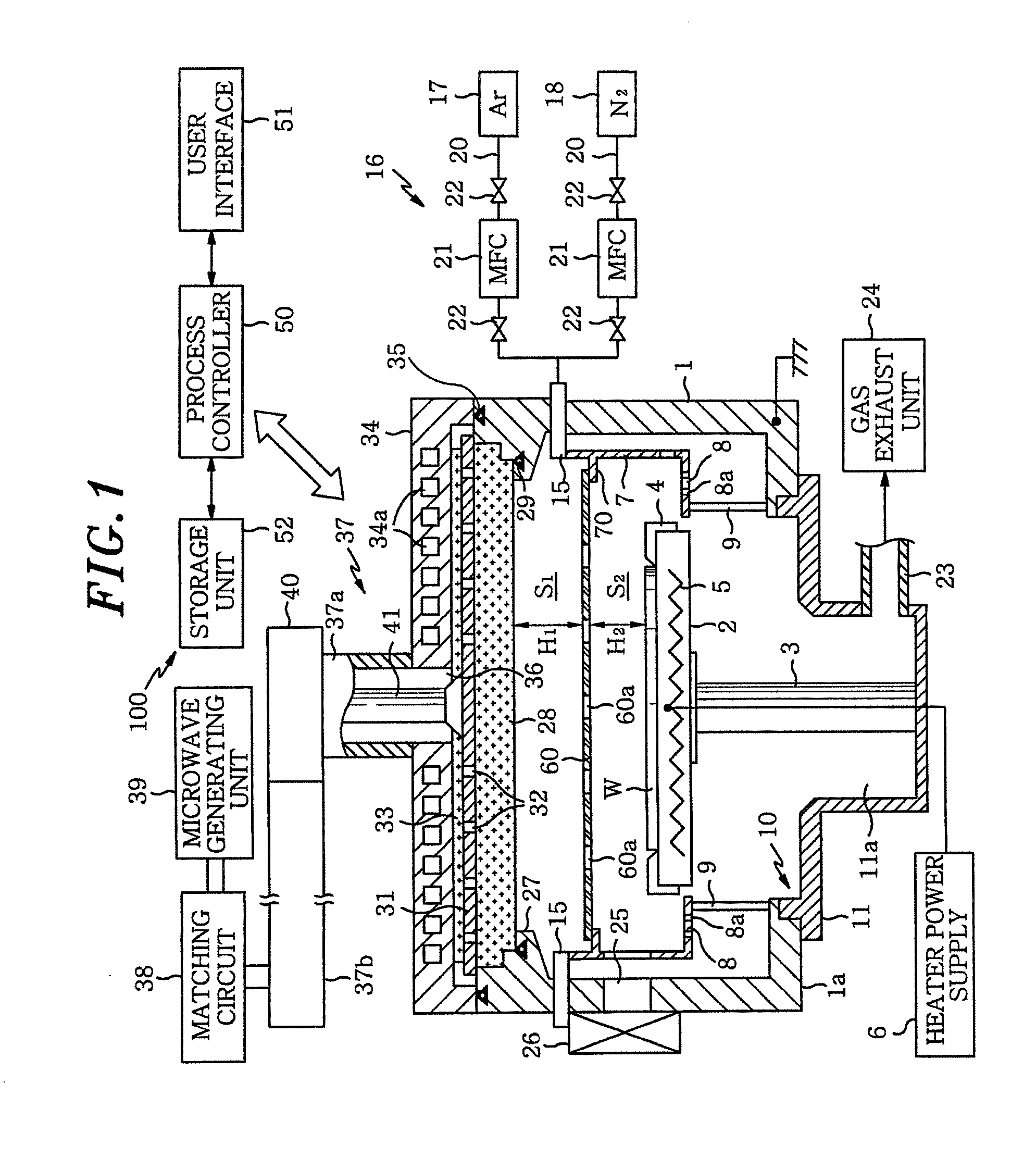 Method for nitriding substrate and method for forming insulating film