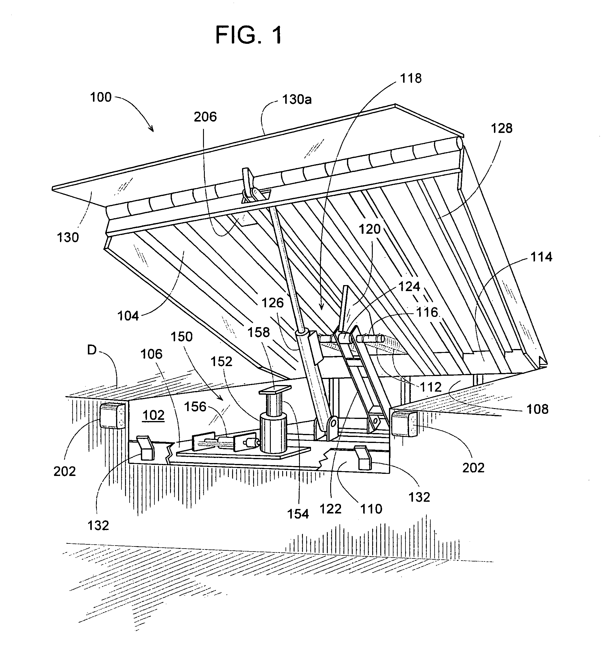 Stump-out apparatus for a dock leveler