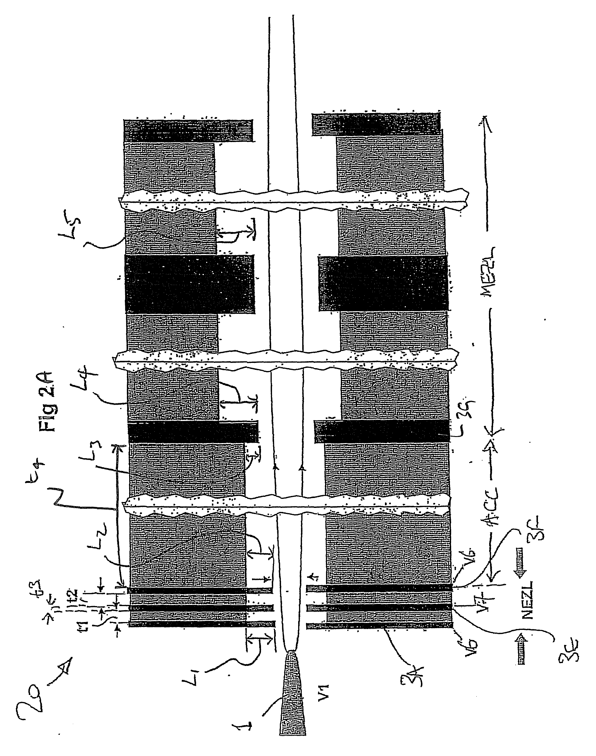 Improved particle beam generator