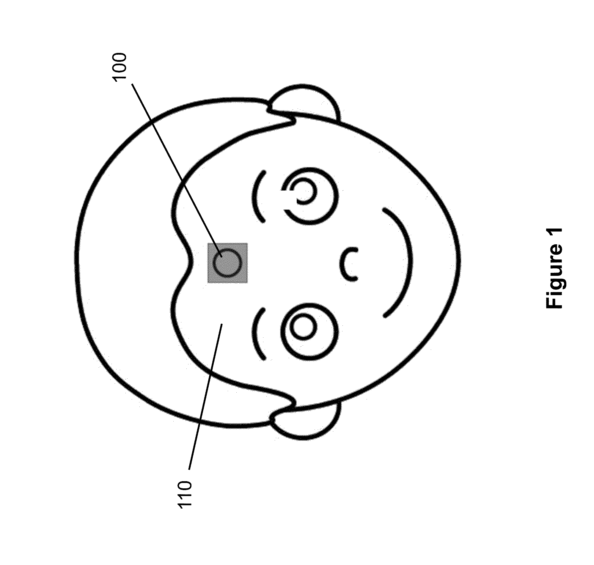 Stretchable electronic patch having a circuit layer undulating in the thickness direction