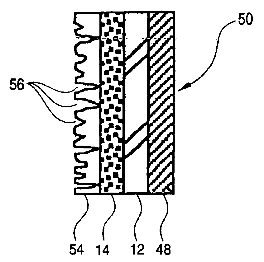 Composite element and method for preparation thereof