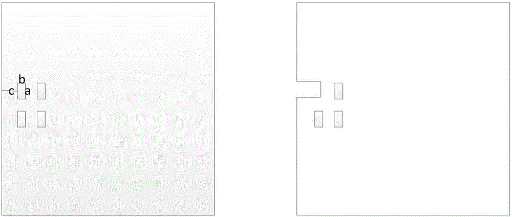 Microstrip patch antenna with adjustable frequency