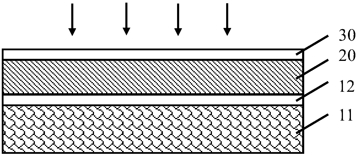 Electric leakage point positioning method for aiming at floating gate