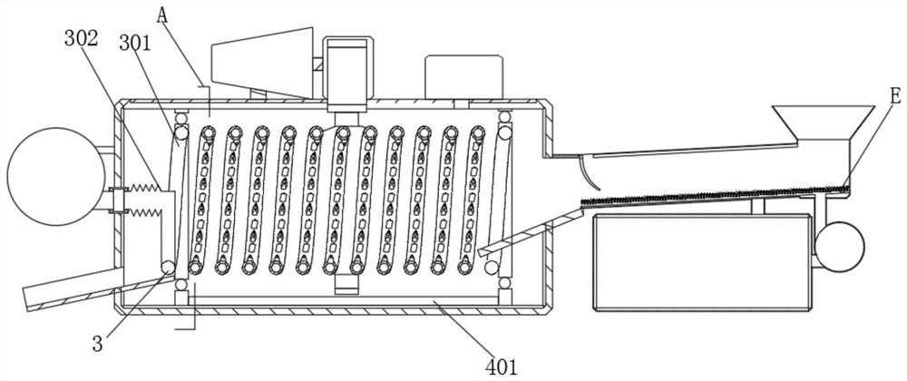 Peeling device for peeling garlic by utilizing thermal expansion and cold contraction