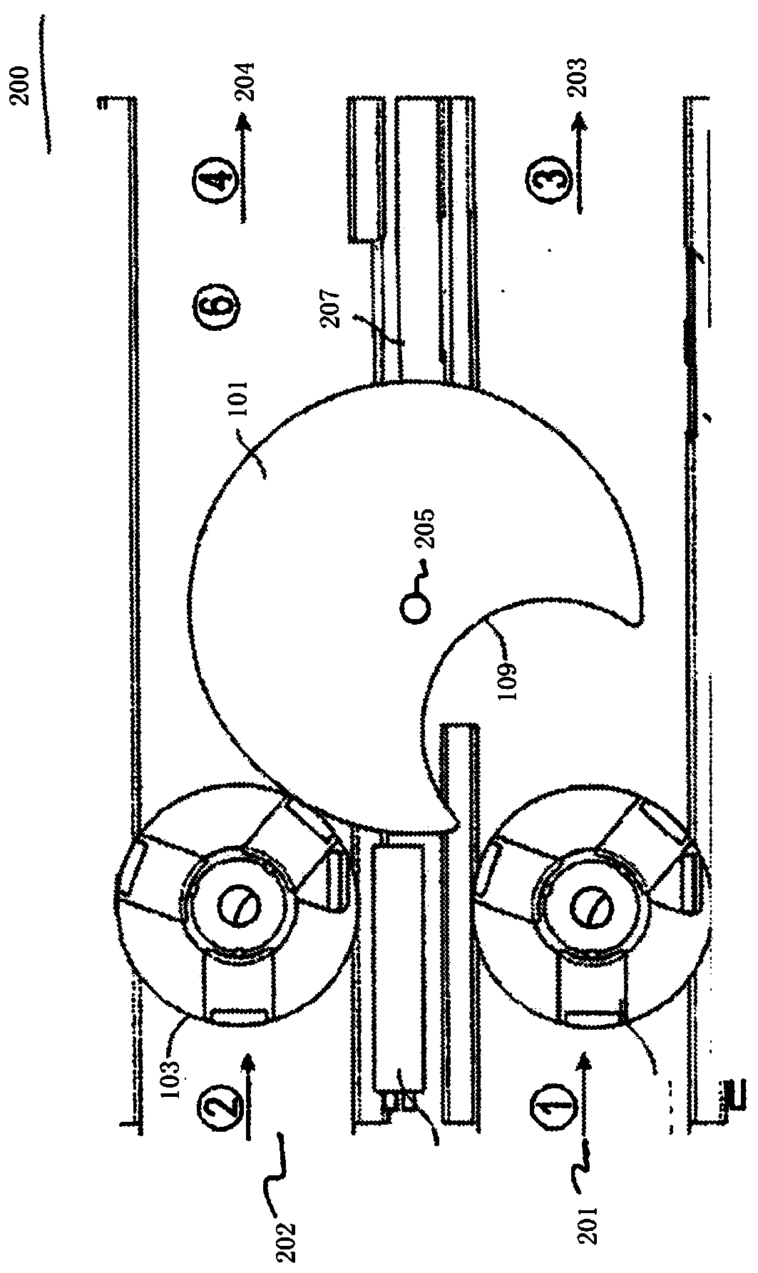 Conveyance system for conveying object carriers