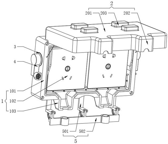 Electric socket and electric socket safety cover for humid environment