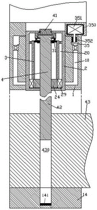 Workbench bolt lock structure for machining equipment