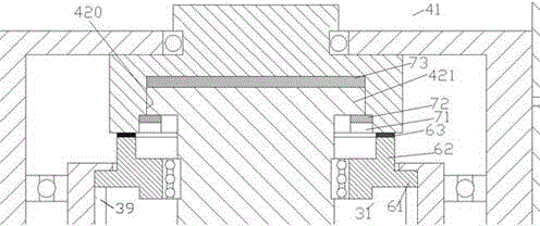 Workbench bolt lock structure for machining equipment