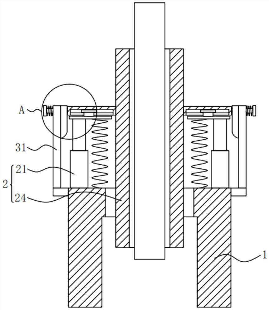 Chuck device for vertical ampoule making machine applied to powder coating production