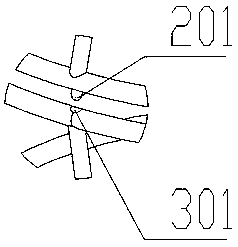 Bearing device used for steel bar coiled material straightening and provided with locking mechanism