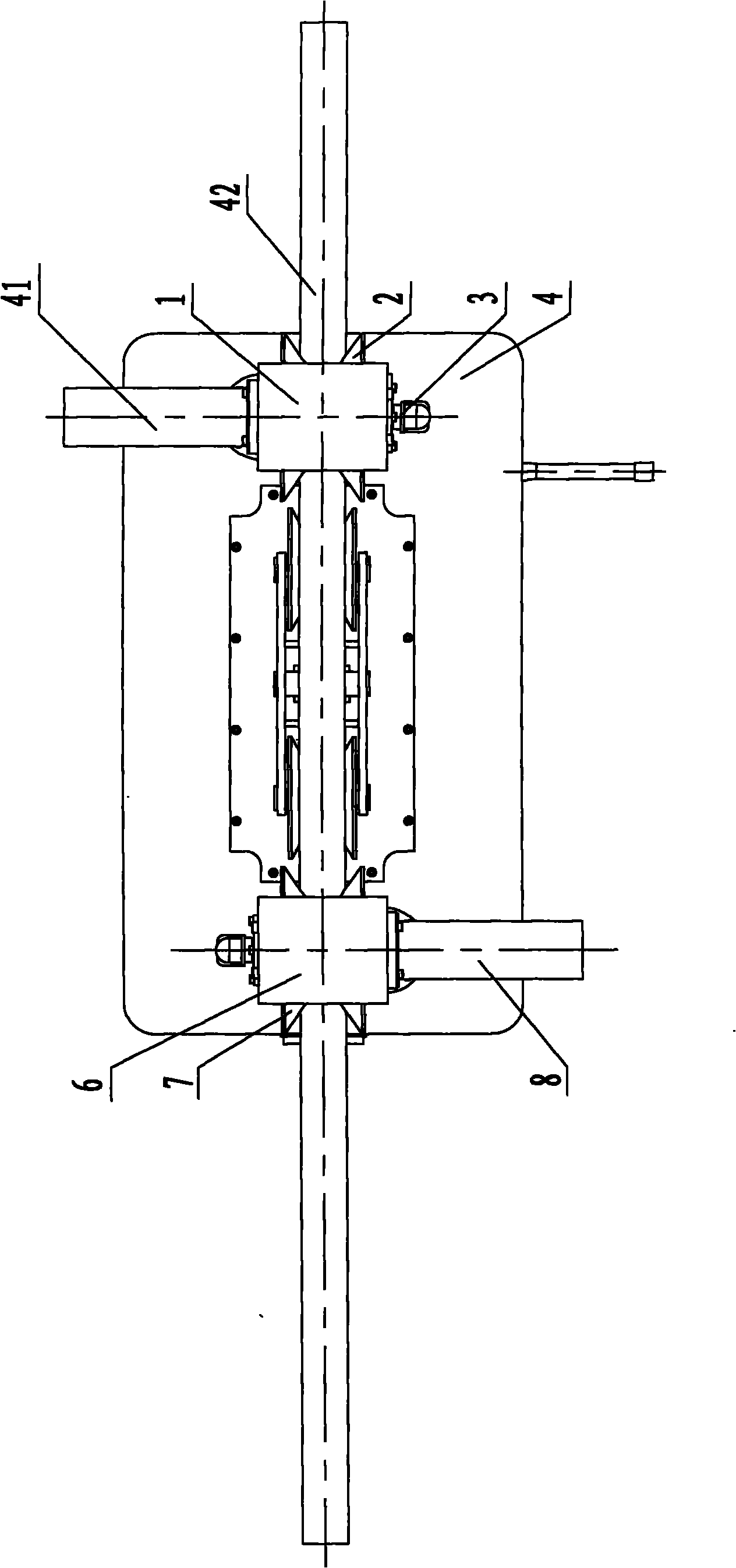 Inspection robot mechanism with lifting and clamping functions