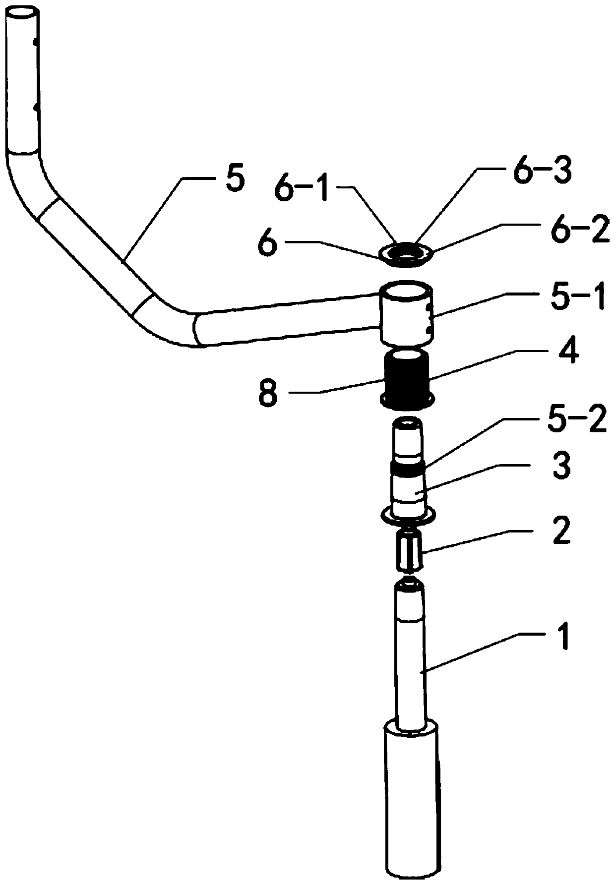 Connecting mechanism of office swivel chair and writing board