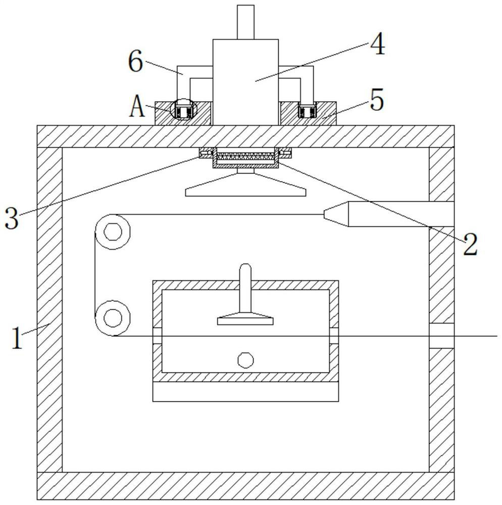 Novel dust removal device for processing blended anti-pilling knitting yarns