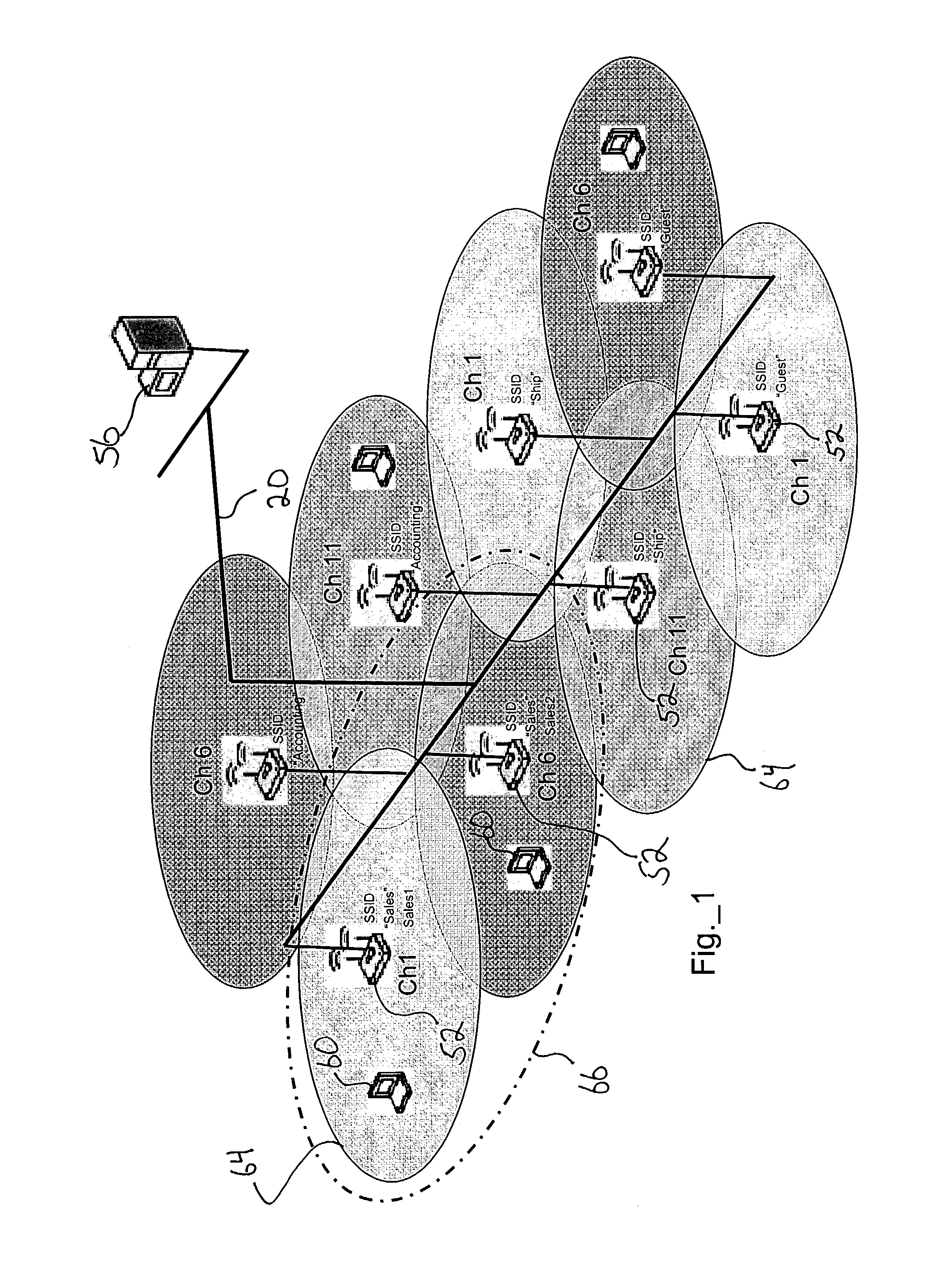 Methods, apparatuses and systems facilitating management of airspace in wireless computer network environments